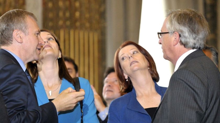 Prime Minister Julia Gillard at the Asia-Europe Meeting