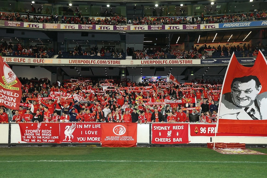 Melbourne turns out in force for Liverpool