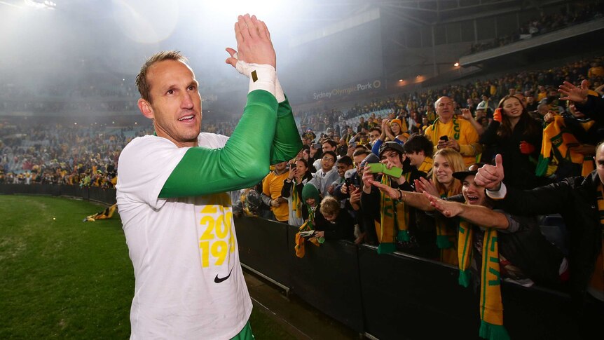 Schwarzer thanks fans after Australia qualifies for World Cup