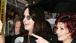 Ozzy and Sharon say the rocker has no intention of retiring. (File photo)