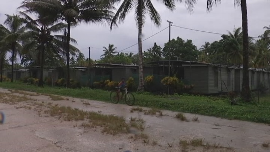 Australian detention centre at Manus Island in Papua New Guinea