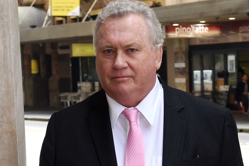 Newcastle Lord Mayor and property developer Jeff McCloy arrives at ICAC.