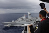 Japanese and Australian navies conduct joint exercises