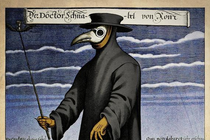 Bone White Gray Plague Doctor Bird Face Shield, Zazzle