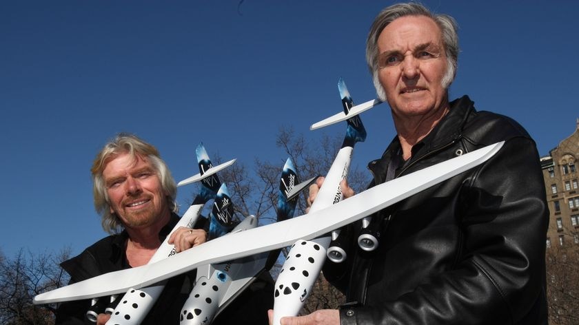 Niche market: Sir Richard Branson's Virgin Galactic is one of several commercial enterprises competing to offer flights to space. (File photo)