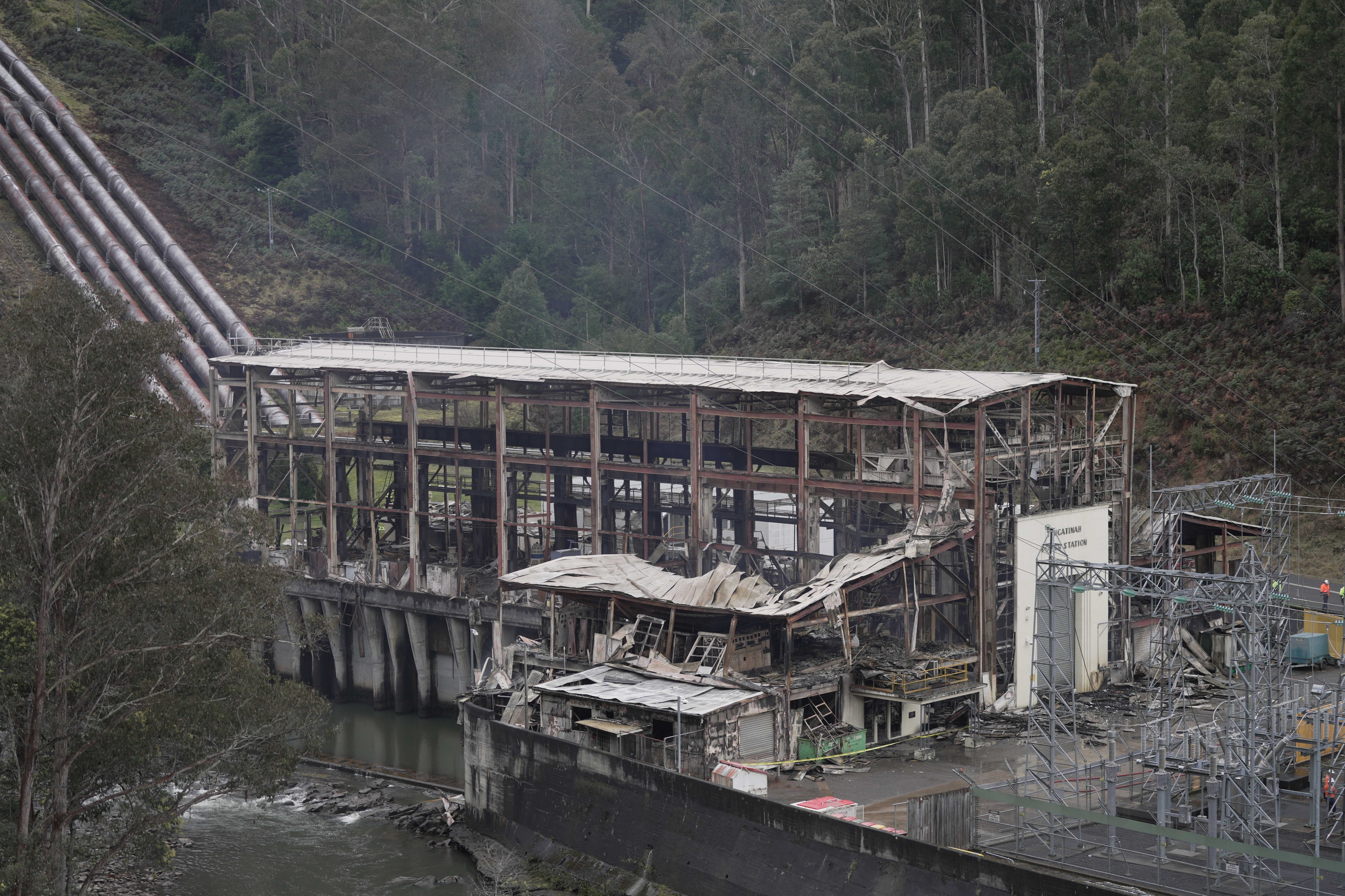 Concerns over power station fire on Tasmania's power network