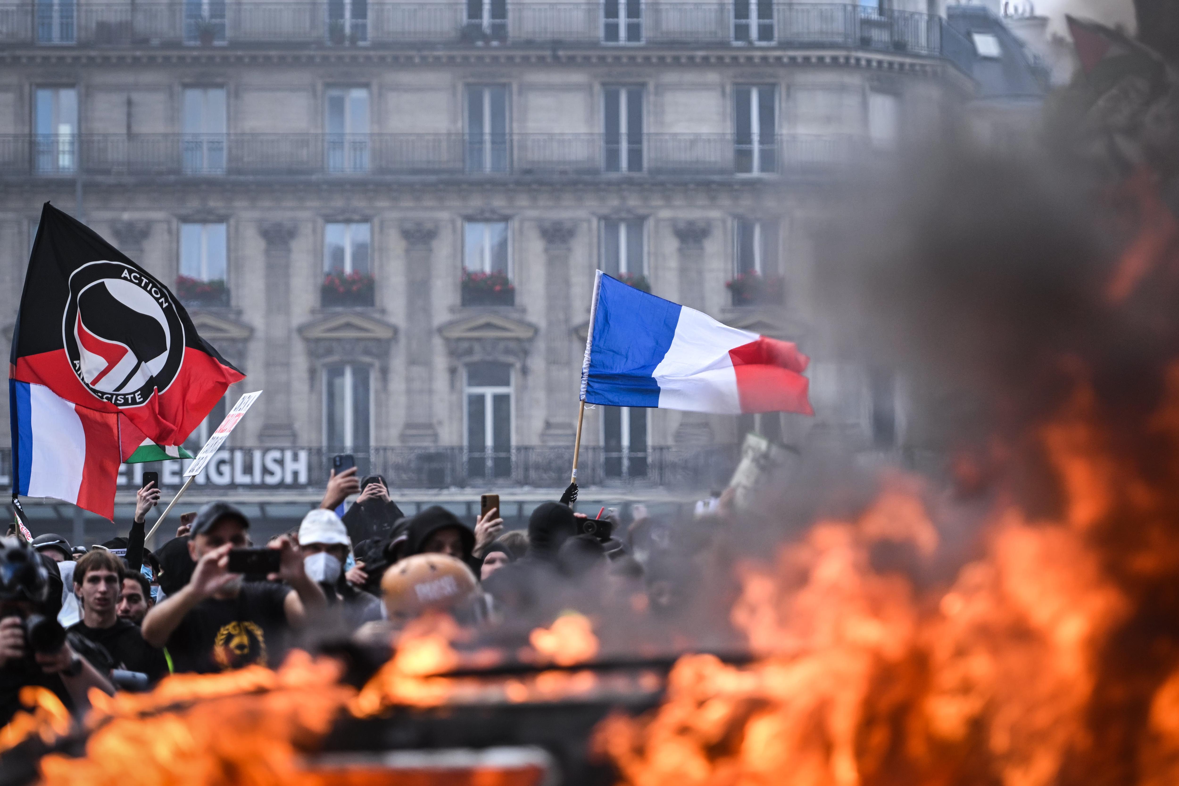 Protests in Paris on 17 October 2026