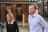 Health Minister Michael Ferguson and House Speaker Elisa Archer tour Hobart Repatriation Hospital