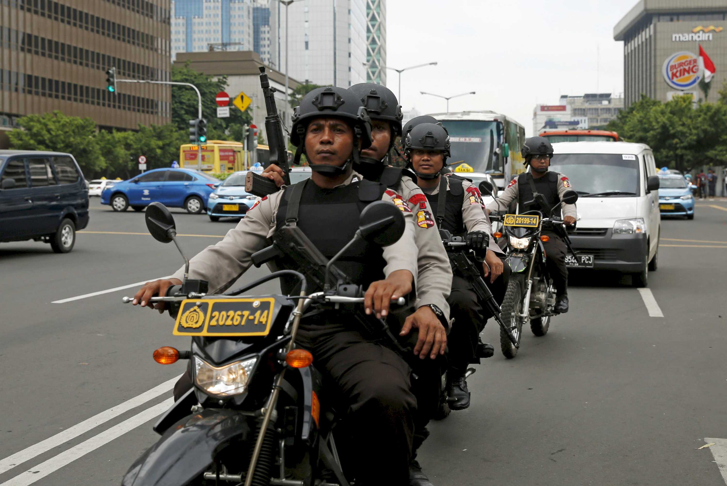 malaysia police motorcycle