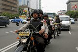 A heightened terror alert has been issued and security is tight in Jakarta.