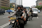 A heightened terror alert has been issued and security is tight in Jakarta.