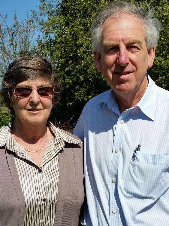Tasmanian couple Tom and Jane Teniswood.