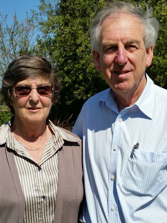 Tasmanian couple Tom and Jane Teniswood.