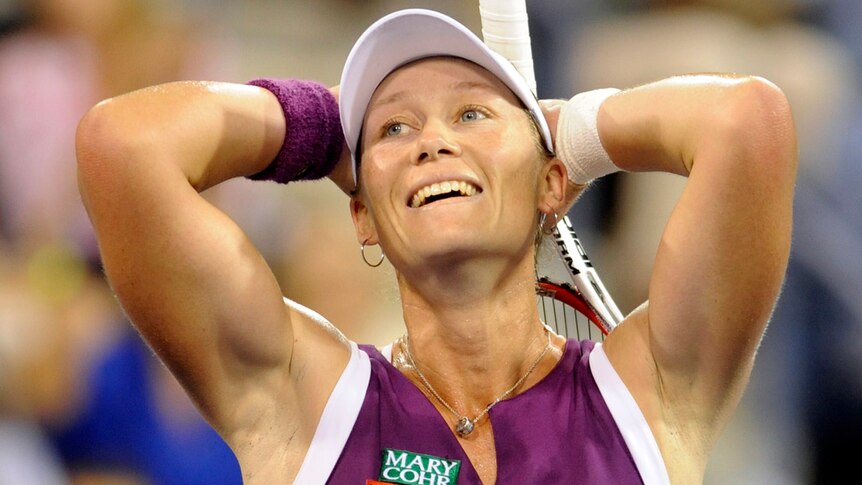Stosur is all smiles in New York