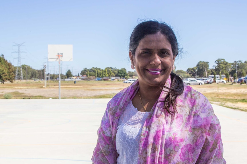 Satwinder Gill, coordinator of the Sikh Swans netball team