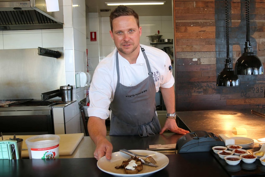 Fremantle chef Scott Bridger