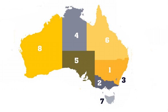 The NT is ranked fourth in the new State of the States report