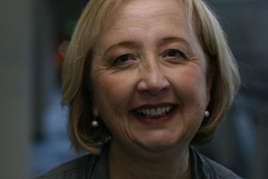 A close-up shot of Anne Hollonds, director of the Australian Institute of Family Studies