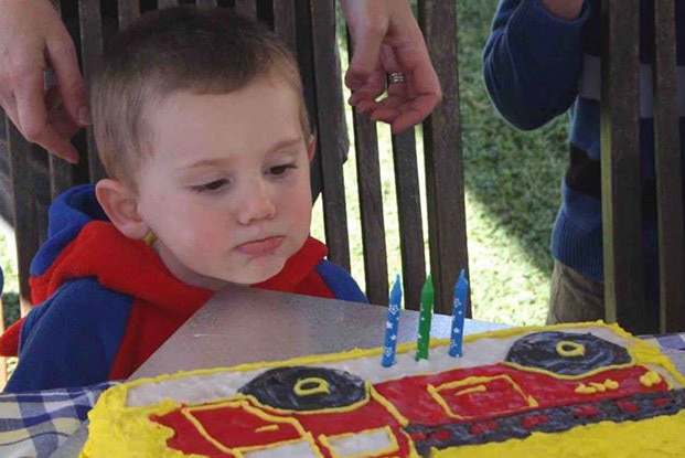 William Tyrrell on his third birthday