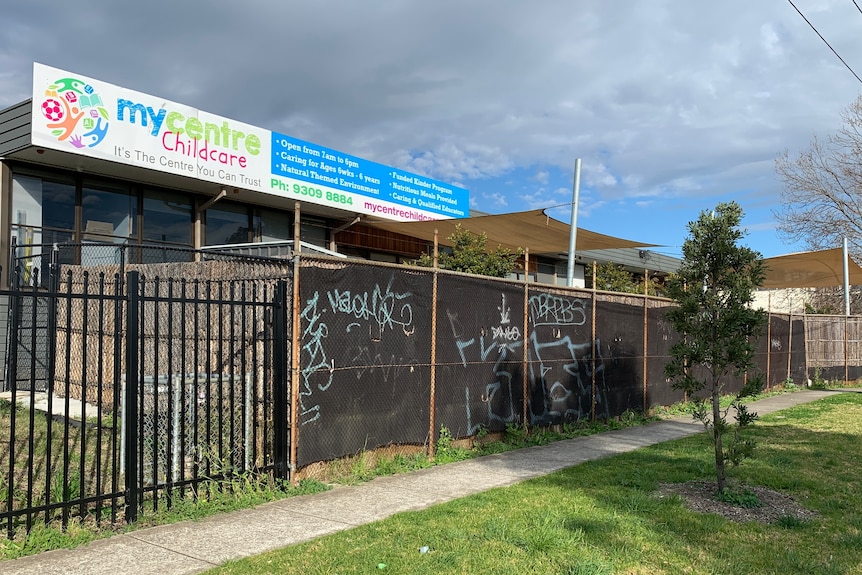 The outside of the MyCentre Child Care facility in Broadmeadows.