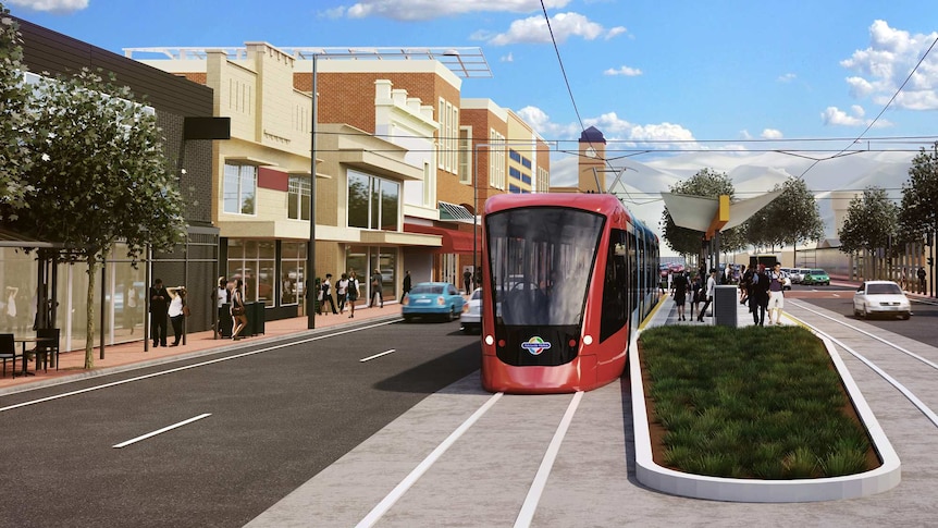 Proposed Norwood tram