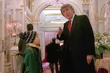 donald trump in the film home alone 2 with actor macaulay culkin