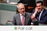Communications Minister Paul Fletcher talking in Parliament. Verdict: fair call