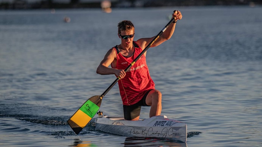‘Dedicated’ Ukrainian refugee eyes dream of representing Australia at canoe sprinting competition
