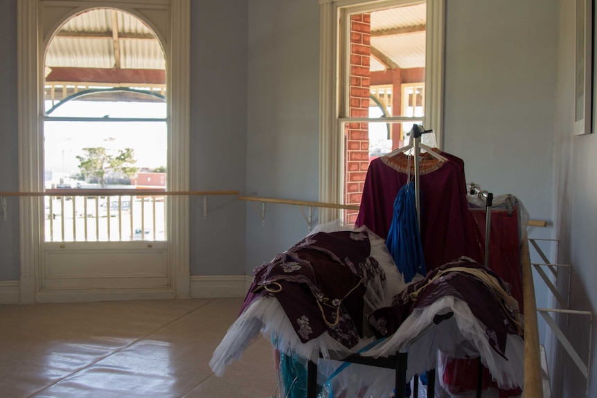 Dance classroom at Hamilton House