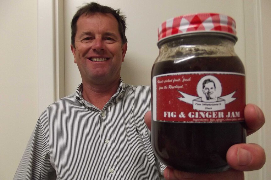 SA Primary Industries minister and keen jam maker, Tim Whetstone