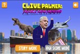 A screenshot of Clive Palmer's mobile game Humble Meme Merchant.