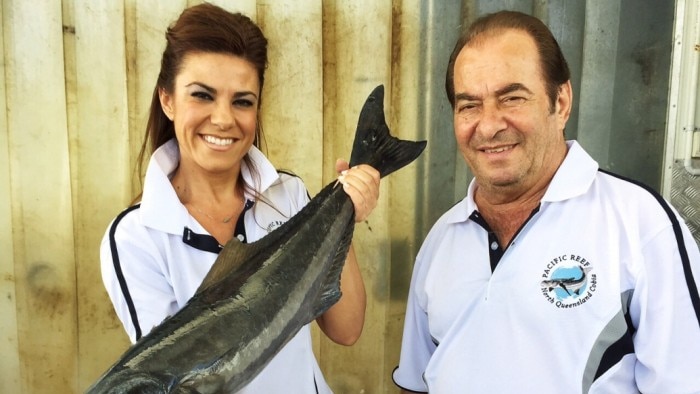 Pacific Reef Fisheries CEO Maria Mitris-Honos and managing director Mick Mitris