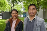 Krishna Kirki and Bhim Gurung