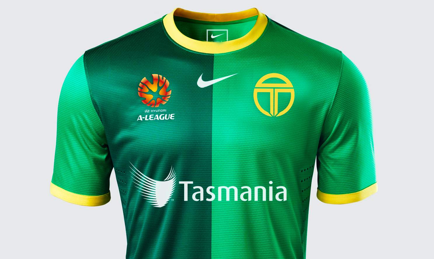 A fan's idea for a Tasmanian football team top.