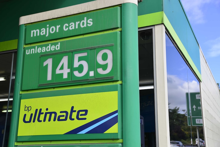 Petrol price hike in Hobart