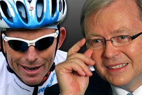 File photo: Tony Abbott and Kevin Rudd (AAP)