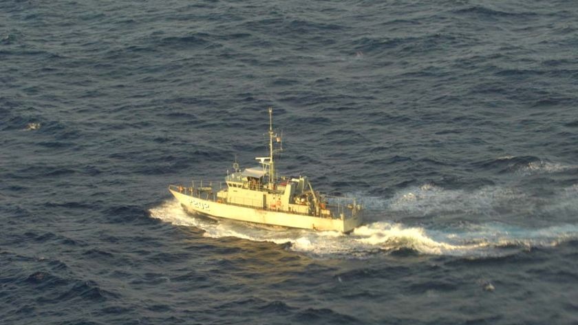 Tongan Navy vessel the Pangai