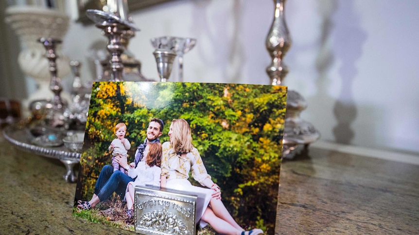 Simi and Shua Polonsky with their two children.