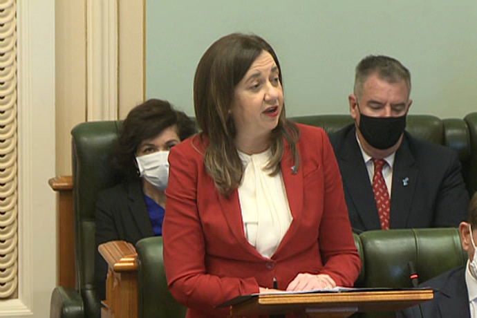 Queensland Premier Annastacia Palaszczuk speaks about COVID-19 in Parliament