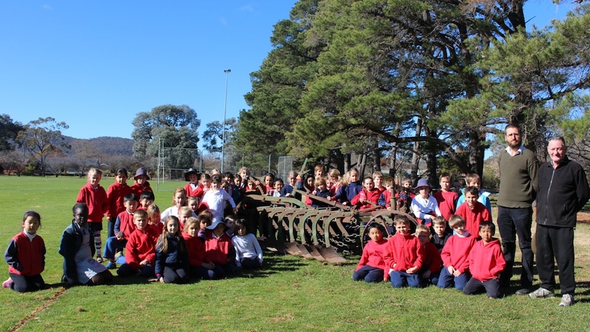 Stump Jump Plough used on the Dickson Experiment Station