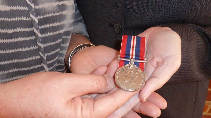 Sapper George Jesse Howe Smith's World War Two medal