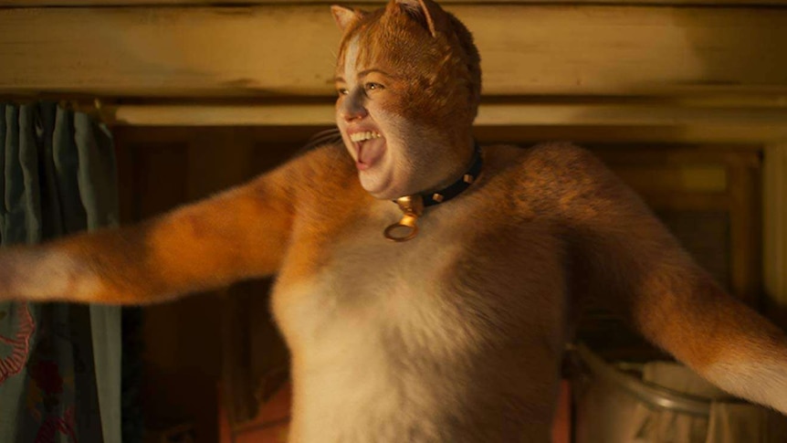 Actress Rebel Wilson as her CGI character in Cats the film