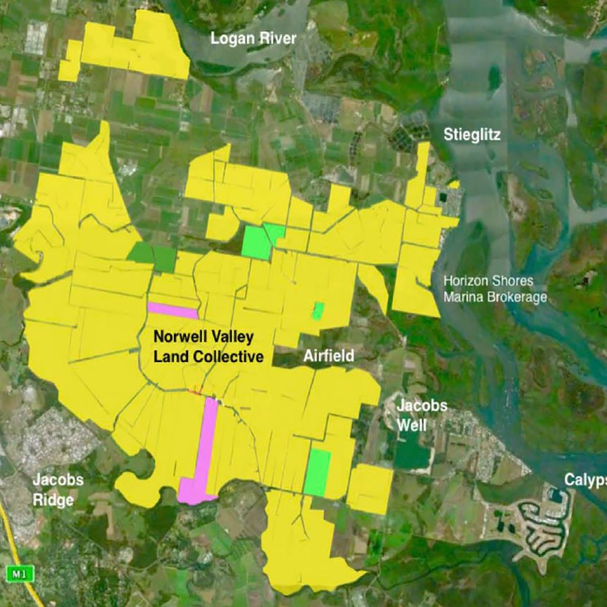 Map of Norwell Valley development proposal