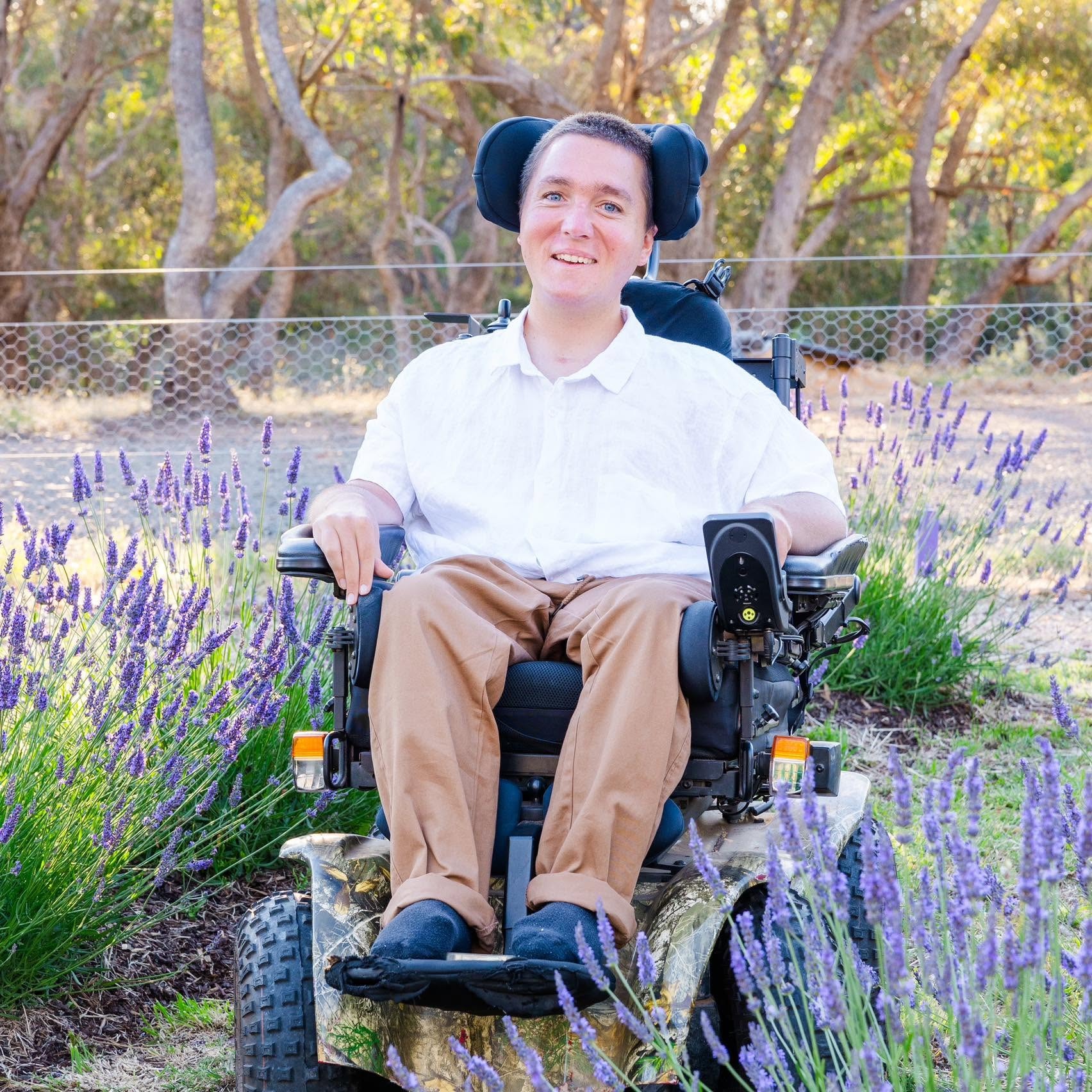 Designer featured on Gardening Australia fears NDIA change a threat to his life
