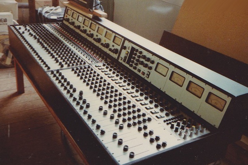 Bruce Window Electronics audio console, used to record The Saints 'I'm Stranded'.
