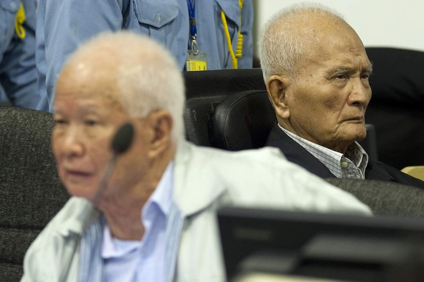 Khieu Samphan and Nuon Chea