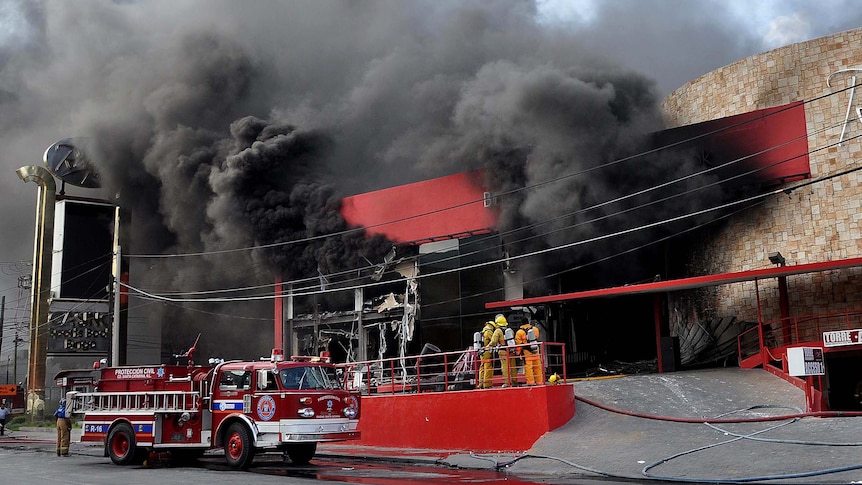 Deadly fire ravages Mexican casino