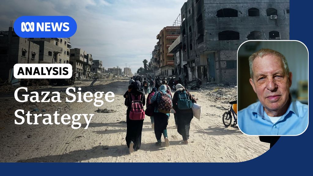 Fmr IDF general explains plan to starve and conquer Gaza - ABC News