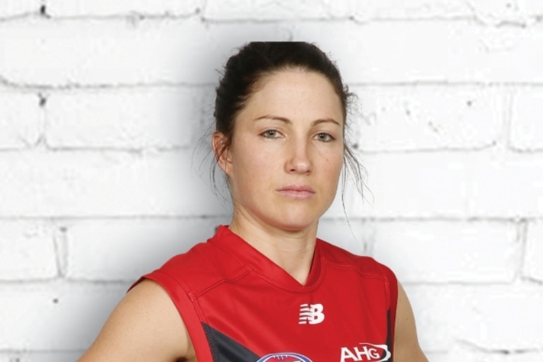 Melissa Hickey in Demons jumper