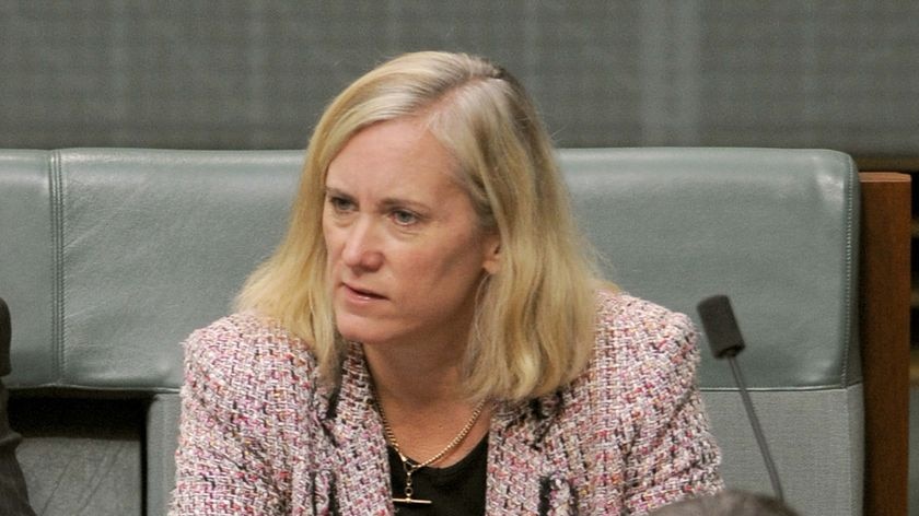 Labor MP Belinda Neal at House of Representatives Question Time in Parliament House on June 16, 2008
